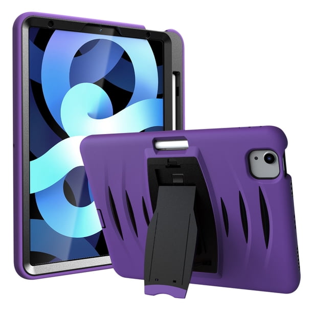 Para IPad Air 4th Generation 10.9 pulgadas a prueba de golpes H-ybrid Hard Tablet Stand Case