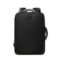 thumbnail image 2 of Tuobarr Backpack, Business Backpack, Bag for Travel Flight Fits 15.6 Inch Laptop with Usb Charging Port Black, 2 of 5