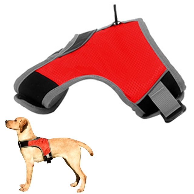 Suministros de viaje para mascotas, correa para el pecho para perros, ropa para caminar al aire libre en el pecho y en la espalda