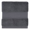 thumbnail image 4 of Hotel Style Egyptian Cotton Washcloth, Charcoal Sky, 4 of 8