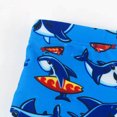 thumbnail image 5 of Toddler Boys Swim Trunks Cute Cartoon Shark Print Breathable Cozy Pull On Boardshorts Size 7-8 Years, 5 of 6