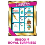 LOL Surprise Queens Dolls مع 9 مفاجآت بما في ذلك الدمى والأزياء والملحقات ذات الطابع الملكي - هدية رائعة للفتيات من سن 4 +