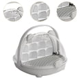 thumbnail image 6 of oshhni Silkworm Breeding Box Carry Handle Silkworm Growth Box Breeding Box Grey, 6 of 9