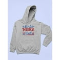thumbnail image 3 of Merica Y'all Hoodie Juniors -Image by Shutterstock,  Medium, 3 of 4