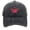 Black, variant on Unisex Cancer Awareness Ribbon Embroidered Baseball Caps Outdoor Sports Hop Hat Letters Daily Casual Campus Grey One Size