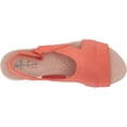thumbnail image 5 of Clarks 26145428: Women's Annadel Ivory Coral Nubuck Wedge Sandal (8.5 B(M) US Women), 5 of 6