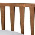 thumbnail image 5 of Baxton Studio Michi Modern Engineered Wood Slat Bed, Twin, Walnut Brown, 5 of 9