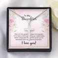 thumbnail image 3 of To My Daughter One Of The Greatest Joys Cross Card Necklace w Stainless Steel Pendant, 3 of 13