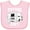 AD-Pink, variant on Inktastic Future EMT Ambulance Boys or Girls Baby Bib