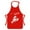 Red, variant on Eat Crayfish Apron Red， Adjustable Bib Apron Kitchen Apron for Cooking Grilling Crafting & Painting