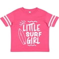 thumbnail image 3 of Inktastic Little Surf Girl with Surfboard Girls Toddler T-Shirt, 3 of 5