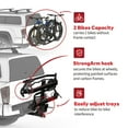 thumbnail image 3 of Yakima HoldUp EVO Premium 2 Bike Capacity Tray Hitch Mount Bike Rack, Black, 3 of 11