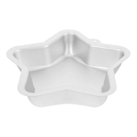 Dsscvnef He Moton 9 Inch Five Pointed Star Shaped Ca Ke Pan Aluminum Nonstick Cake De Corating Mould Bakeware Tool for Birthday Anniversary Wedding Sponge Cake Gel for Baking Melting Chocolate for