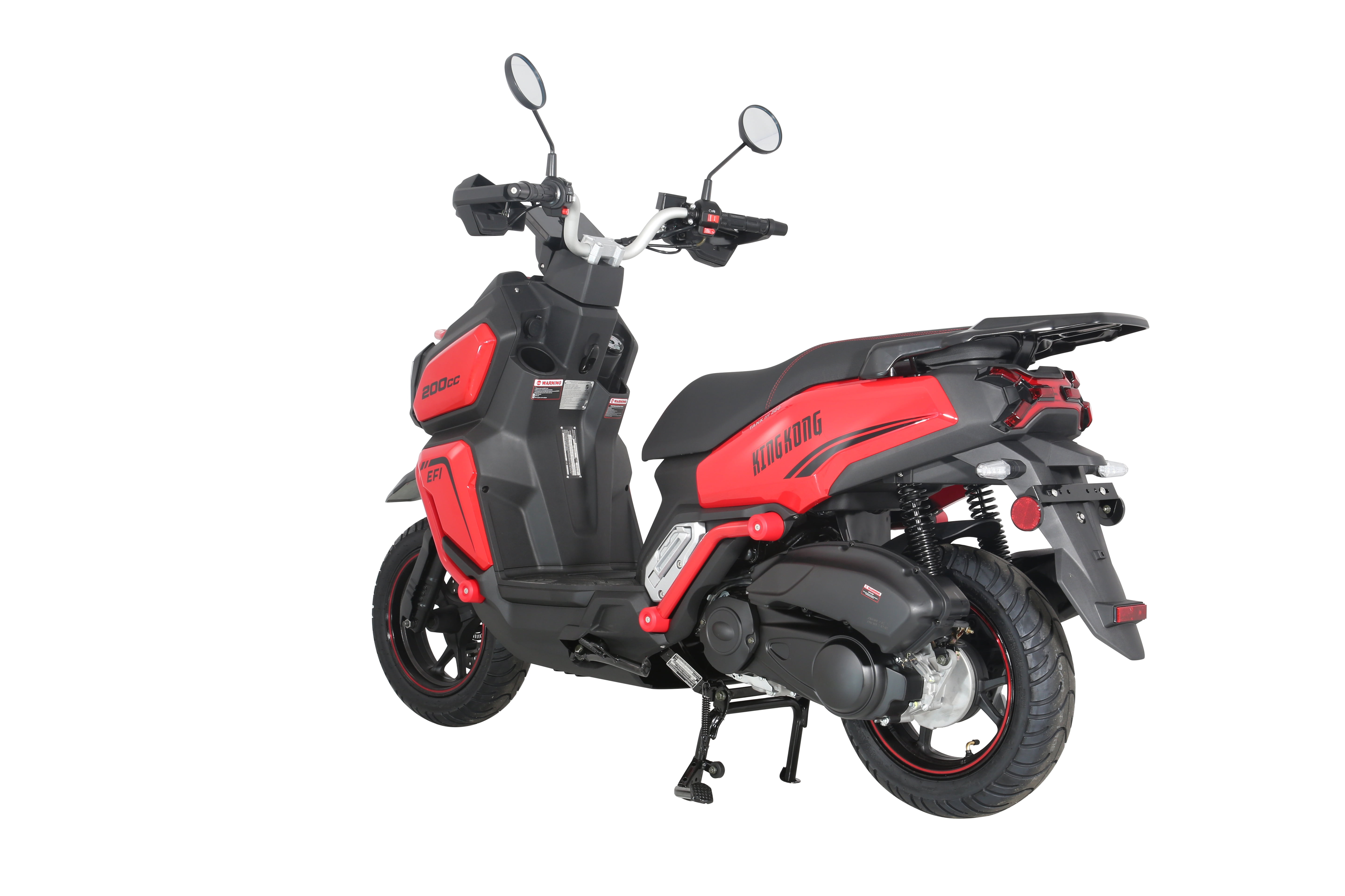 HHH Tank 200 King Kong Scooter New Limited Edition–EFI Fuel Injected with Digital LCD Speedometer Moped Motorcycle California Approved