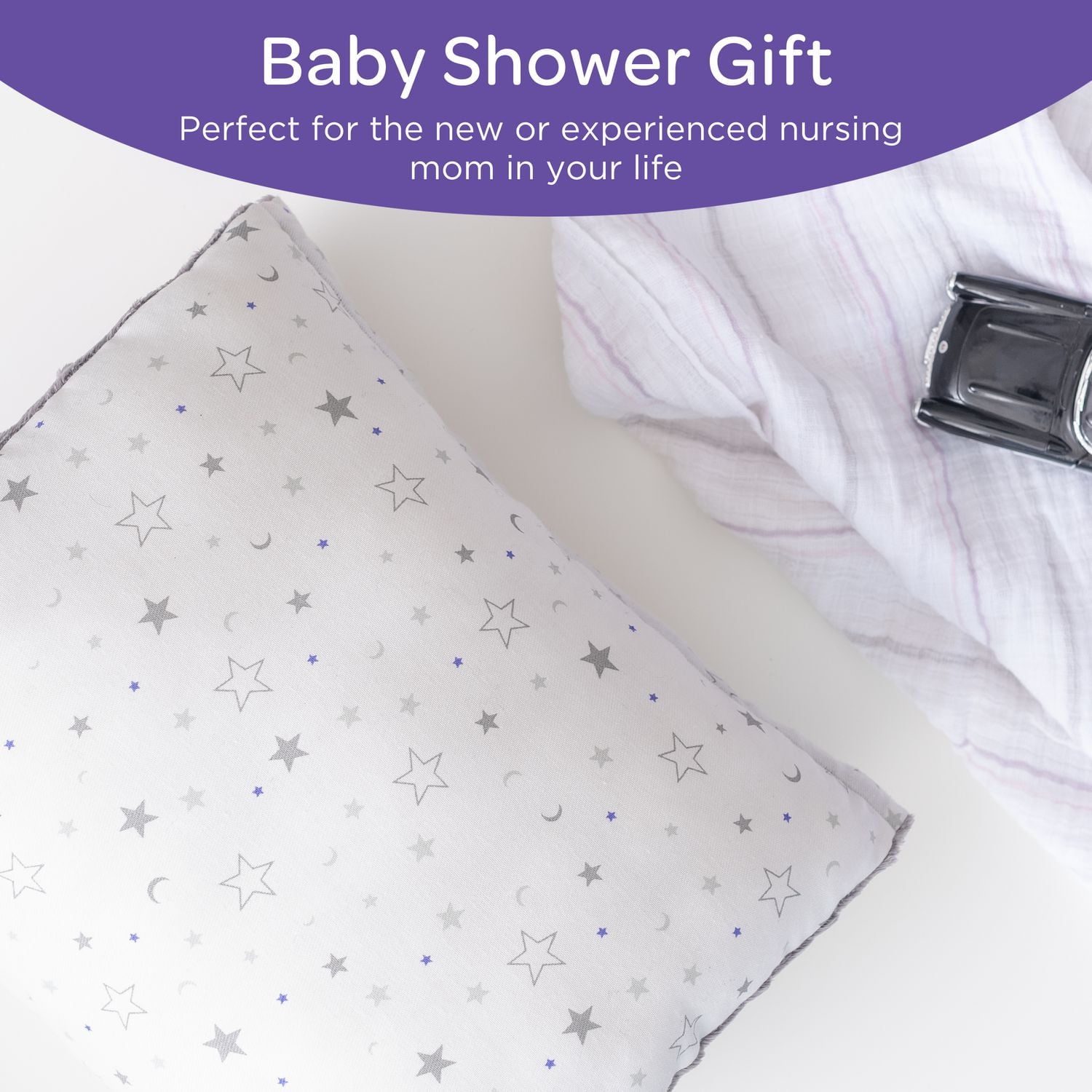 Lansinoh Nursie Breastfeeding Pillow for Babies from C-Sections