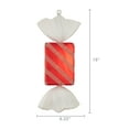 thumbnail image 6 of Northlight Wrapped Candy with Striped Glitter Shatterproof Commercial Christmas Ornament - 18", 6 of 6
