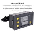 thumbnail image 4 of Langgg W3230 Temperature Controller Adjustable Meter Regulator Heating Waterproof Switch LED Digital Thermostat Cooling AC110V-220V, 4 of 6