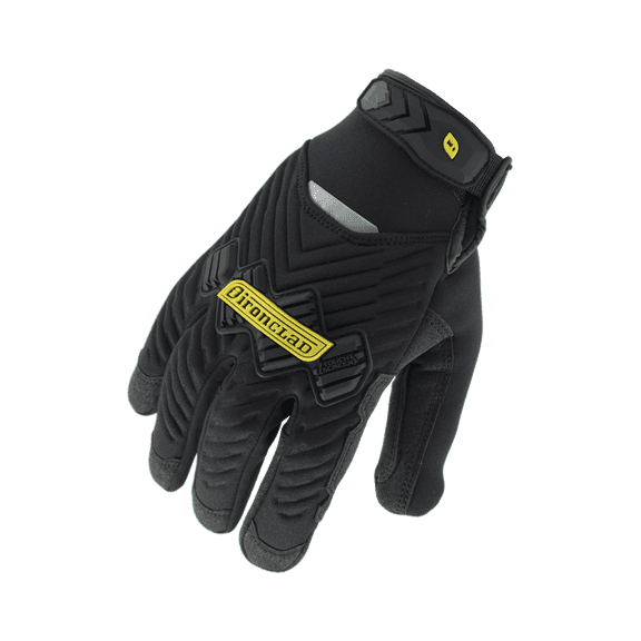 Ironclad Command Touch Screen Pro Neoprene Cold Weather Work Gloves; Black