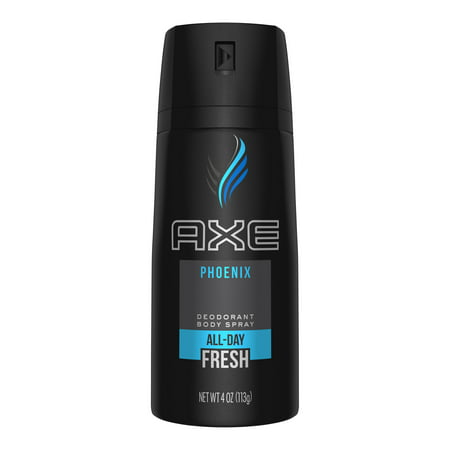 AXE Phoenix Body Spray for Men, 4 oz (Best Rated Body Spray For Men)