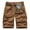 Multicolor, variant on ZRGHAOYLQ Big and Tall Cotton Cargo Shorts for Men Elastic Waist Bermuda Shorts Lightweight Zipper Buckle Shorts Tactical Outdoor Hiking Work Shorts