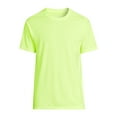 Athletic Works Men's Solid TriBlend TShirt with Short Sleeves, Sizes