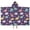 Purple Cartoon Dinosaurs-1, variant on Purple Dinosaurs Dino Roar Pattern Hooded Bath Towel,50"x30" for Ages 3 To 12 Kids, Quick Dry Lightweight Soft Microfiber Hood Beach Towel Cover Up for Kids