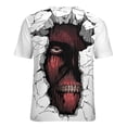 thumbnail image 6 of Attack On Titan T-Shirt for Women Casual Printed Tee Stylish Soft Graphic Shirts Top Short-Sleeve Outfit 2XL, 6 of 8