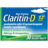 Claritin-D Allergy Medicine, 12 Hour Non-Drowsy Allergy & Nasal Congestion Tablet, 30 Ct