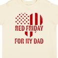 thumbnail image 4 of Inktastic Military Dad Deployment Red Friday Boys or Girls Toddler T-Shirt, 4 of 5