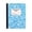 Blue, variant on Composition Notebook, Marble Wide Ruled Composition Book, Cute Composition Notebooks for Writing, 200 Pages per Comp Book, Office Supplies, Classroom Must Haves, 9-3/4" x 7-1/2", Black