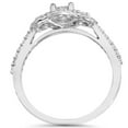 thumbnail image 3 of Silvago Jewel 1 Ct Round Cut Lab Created Diamond Engagement Ring - 14K White Gold Plated Prong Set Women's Solitaire Ring - Perfect for Anniversaries, Proposals, and Birthdays - Diamond Jewellery, 3 of 3