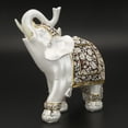 thumbnail image 3 of Adornos de elefante vintage exquisitos, estatua artesanal, regalo, decoración para el hogar y la oficina, 3 of 15