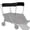 black canopy, variant on REDCAMP Removable Canopy for Dog Wagon Attachment, Wagon Shade Cover for Dog Stroller, Detachable Replacement Accessory, Black