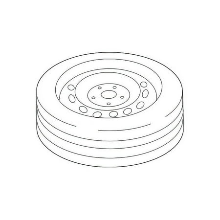 Genuine OE Volvo Compact Spare - 31682754 Fits select: 2018-2021 VOLVO XC60, 2016-2021 VOLVO XC90