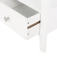 thumbnail image 5 of Noble House Mulligan Bathroom Floor Storage Rack with Drawer, White, 5 of 8