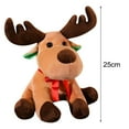 thumbnail image 5 of BAELLERT Christmas Reindeer Plush Toy Pillow Super Soft Stuffed Animal Doll Christmas Tree Winter Holiday Decoration Gift for Kids Adults, 5 of 7