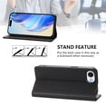 thumbnail image 4 of Wallet Case For Samsung Galaxy A56 5G 6.7inch, [RFID Blocking] PU Leather Magnetic Folio with 2 Card Slot Kickstand Flip Cover Shockproof Phone Case,Black,For Galaxy A56(5G), 4 of 8
