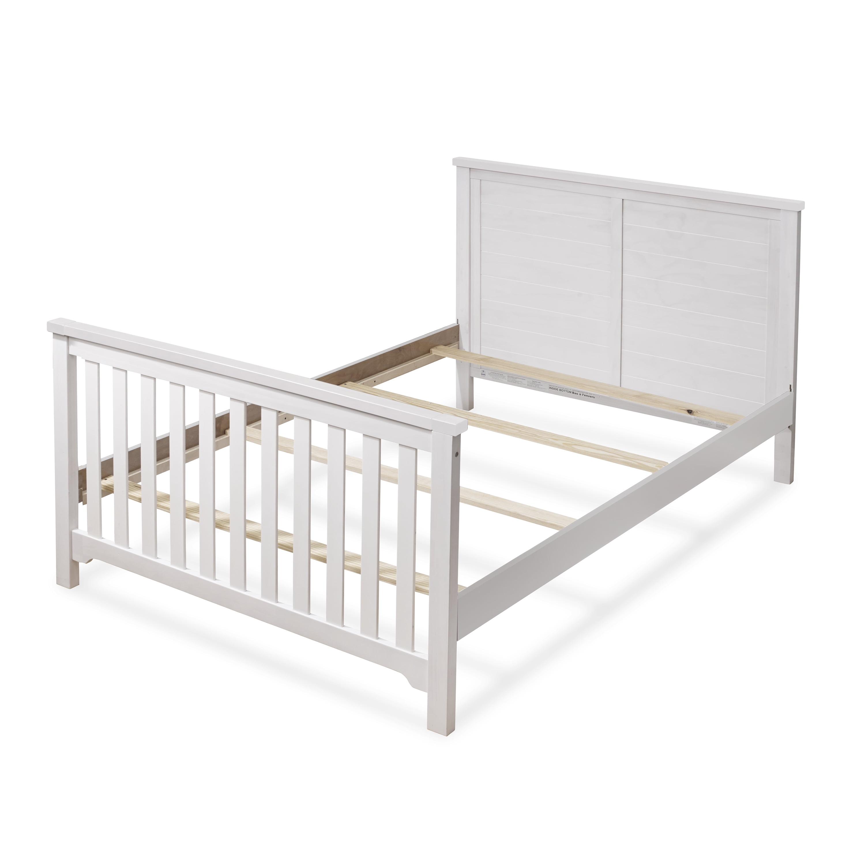 Sorelle Furniture  Farmhouse Crib & Changer, Weathered White