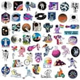 thumbnail image 2 of NASA Sticker Pack of 50 Space Explore Stickers Astronaut Stickers for Laptops Hydro Flasks Water Bottles Luggage, 2 of 5
