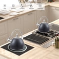 thumbnail image 7 of Creative Home 2.5 Qt. Stainless Steel Whistling Tea Kettle, Opaque Black with Speckle, 7 of 7
