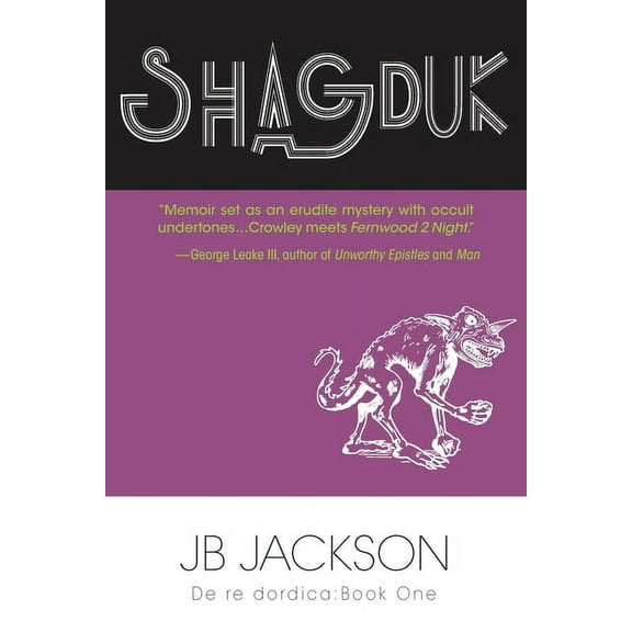 Shagduk (De re dordica, Book One), (Paperback)