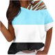thumbnail image 1 of Camiseta sin tirantes con estampado de amor de manga corta y cuello redondo de verano para mujer Blusas OAVQHLG3B Store  lin121212, 1 of 4