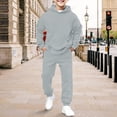 thumbnail image 2 of Boys Sweatsuit Set - 2 Piece Soft Fleece Hoodie Sweatshirt & Cargo Sweatpants, 2 of 5