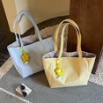 thumbnail image 2 of Hsqqdc Large Canvas Tote Bag, Lightweight Star Spot Shoulder Handbag for Work Travel, 2 of 7