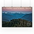 thumbnail image 2 of Olympic National Park, Washington, Hurricane Ridge, Twilight (36x54 Giclee Gallery Art Print, Vivid Textured Wall Decor), 2 of 3