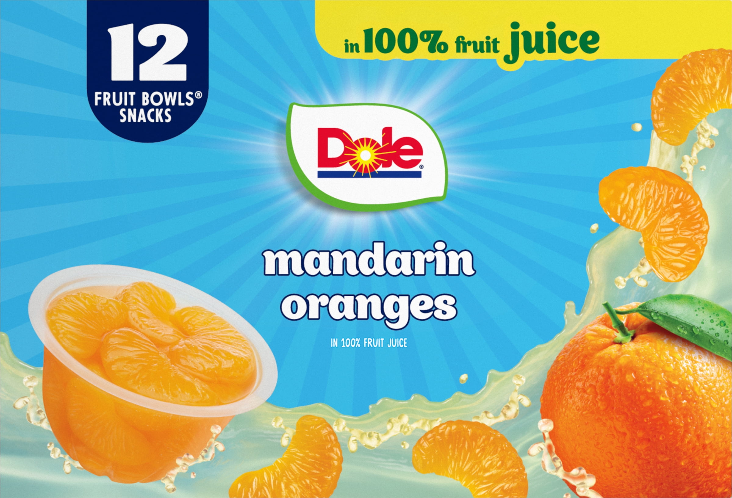 Dole Mandarin Orange Fruit Cups Oz 16 Pk 2025