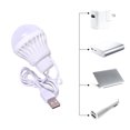 thumbnail image 1 of Linterna portátil Luces de campamento Bombilla USB 7W Potencia Acampar al aire libre Herramienta múltiple 5V LED para tienda de campaña Equipo de campamento Senderismo Lámpara USB (4 piezas), 1 of 2