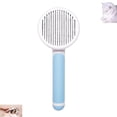 thumbnail image 5 of 1Pcs Magic Pet Comb,Cat and Dog Brush for Shedding, Pet Massage Cleaning Slicker Brushes for Dogs Cats, Shedding Brush for Short or Long Haired Cat Dogs Tangled Hair (Blue), 5 of 5