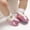 Pink, variant on Yoyauz Baby Girl Mary Jane Shoes Anti Slip Rubber Sole Ballet Slippers Princess Dress Wedding Shoes Newborn Kids Shoes Toddler Shoes（0-12 Month）