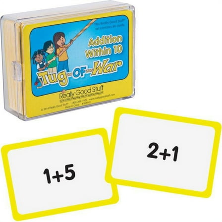 Really Good Tug Of War - Addition Within 10 - 1 deck of 66 cards